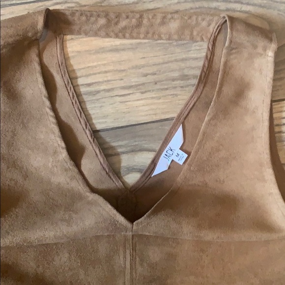 Jack Medium BOHO Suede Tan Dress - Picture 6 of 8